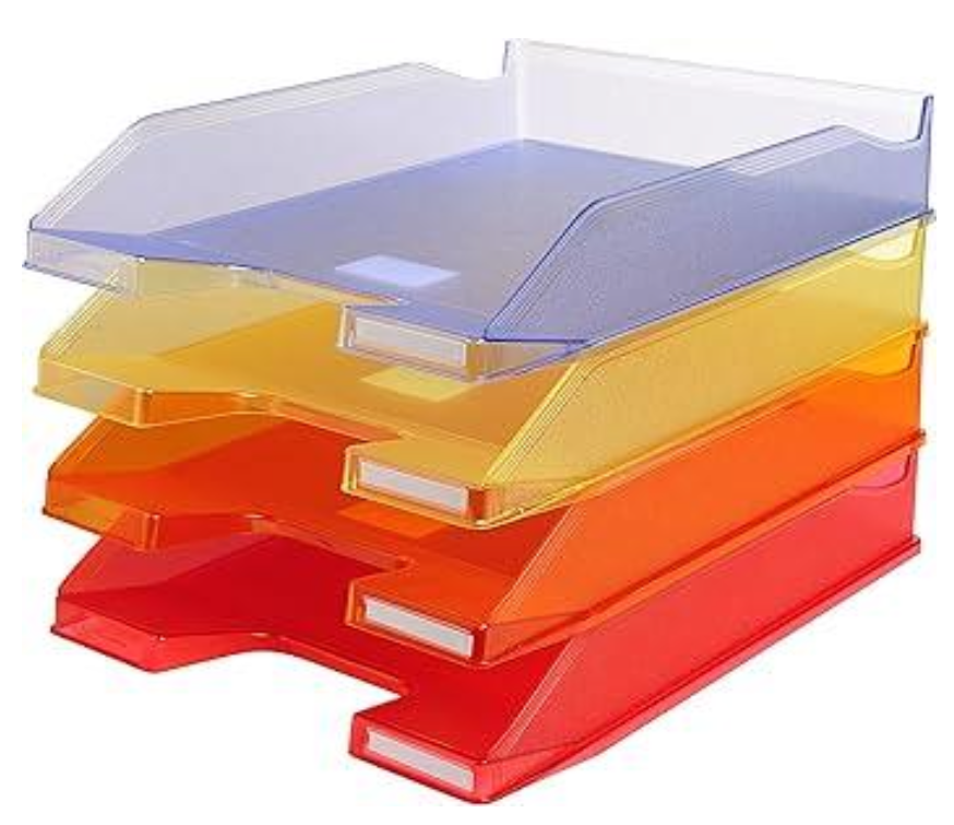 Corbeille Superposable 34x25x6.5 A4